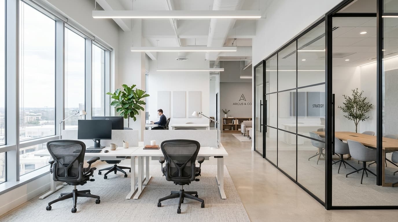 Modern professional office space